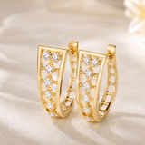 Victoria Prism Diamond Earrings