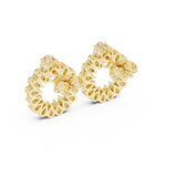 Oval & Pear Cut Diamond Earrings