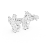 Marina Wave Diamond Earrings