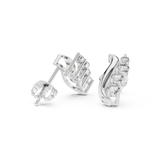 Marina Wave Diamond Earrings