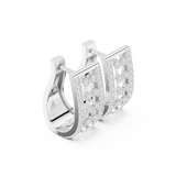 Rosévara Diamond Hoop Earrings