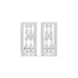 Rosévara Diamond Hoop Earrings