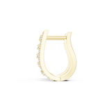 Rosévara Diamond Hoop Earrings