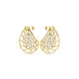 Velunira Floral Diamond Drop Earrings