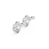 Linhara Floral Diamond Earrings