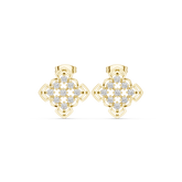 Linhara Floral Diamond Earrings