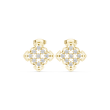 Linhara Floral Diamond Earrings