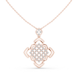 Heliora Bloom Diamond Pendant