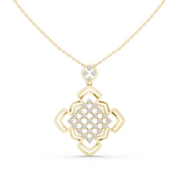 Heliora Bloom Diamond Pendant