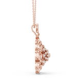 Solaris Bloom Diamond Pendant