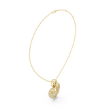 Leafora Wing Diamond Pendant