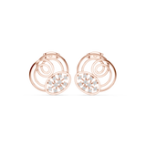 Kiara Spiral Diamond Earrings