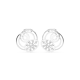 Kiara Spiral Diamond Earrings