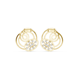 Kiara Spiral Diamond Earrings