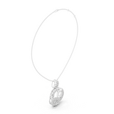 Florenza Orbit Diamond Pendant