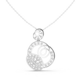 Florenza Orbit Diamond Pendant