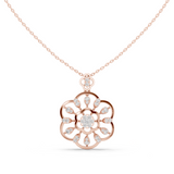 Floraglow Diamond Pendant