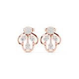 Senlisse Lotus Diamond Earrings
