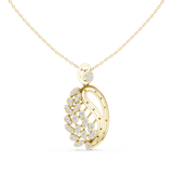 Aeris Wing Diamond Pendant