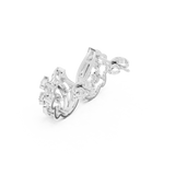 Aqualeaf Flow Diamond Earrings