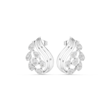 Aqualeaf Flow Diamond Earrings
