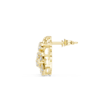 Aqualeaf Flow Diamond Earrings