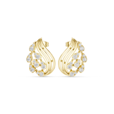 Aqualeaf Flow Diamond Earrings
