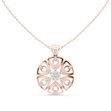 Roselith Diamond Pendant