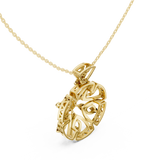 Roselith Diamond Pendant