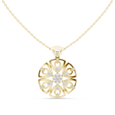 Roselith Diamond Pendant