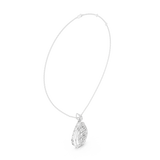 Aquafolia Diamond Pendant