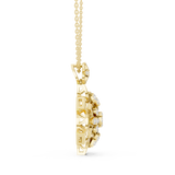 Hexaflora Diamond Pendant