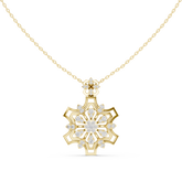 Hexaflora Diamond Pendant