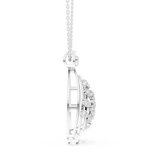 Triwing Diamond Pendant