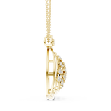 Triwing Diamond Pendant