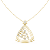 Triwing Diamond Pendant