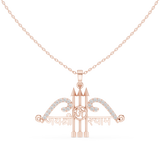 Trishakti Om Diamond Pendant