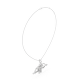 Trishakti Om Diamond Pendant