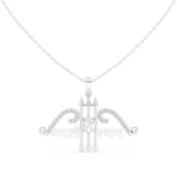 Trishakti Om Diamond Pendant