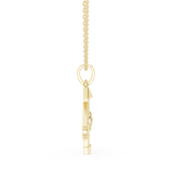 Trishakti Om Diamond Pendant