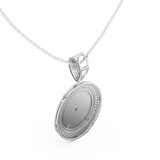 Sun Medusa Diamond Pendant