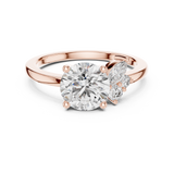Celestique Round Cut Engagement Ring