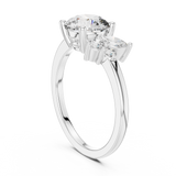 Celestique Round Cut Engagement Ring