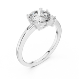 Celestique Round Cut Engagement Ring