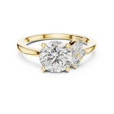 Celestique Round Cut Engagement Ring