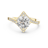 Swisha Pavé Diamond Engagement Ring