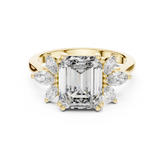 Ivory Blossom Diamond Ring