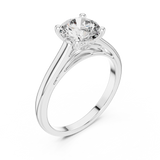 Chelsea Crown Solitaire Ring