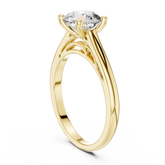 Chelsea Crown Solitaire Ring