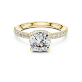 Luna Cushion Engagement Ring
